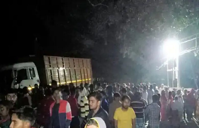 India: Speeding truck rams into crowd, 12 killed
