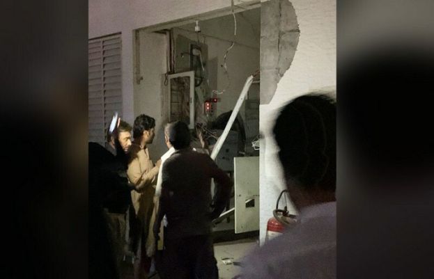 explosion in Karachi's North Nazimbabad