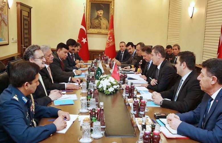 Pakistan-Turkey defence cooperation meeting