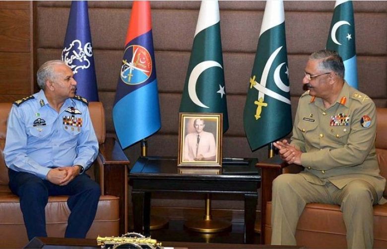 CJCSC, Air Chief discuss matters relating to operational preparedness of PAF