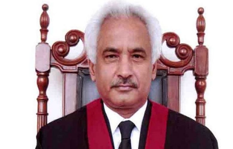 Newly appointed judge Qazi Amin Ahmed