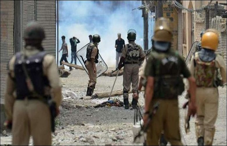 A complete shutter down strike in Indian Occupied Kashmir