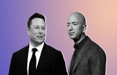 Elon Musk & Jeff Bezos
