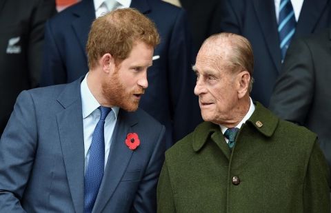 Prince Harry and Prince Philip’
