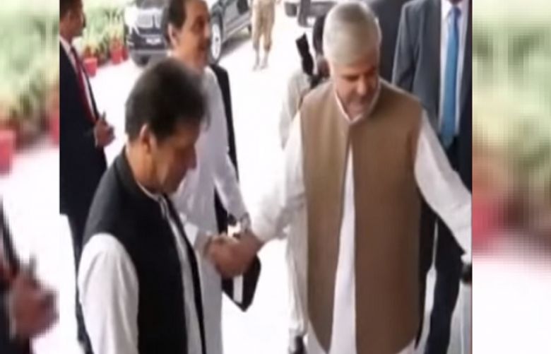 PM Imran in Peshawar on a day-long visit