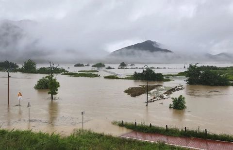 Flood Situation in South Korea