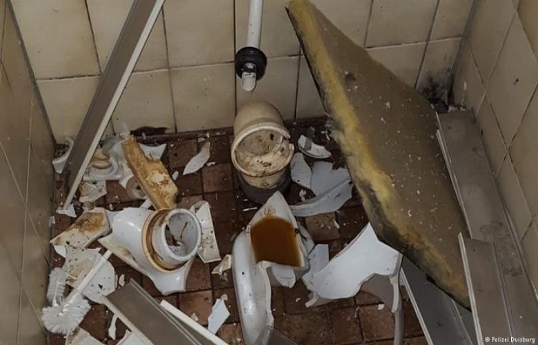 Germany: 10yo blows up school toilet with illegal firecracker