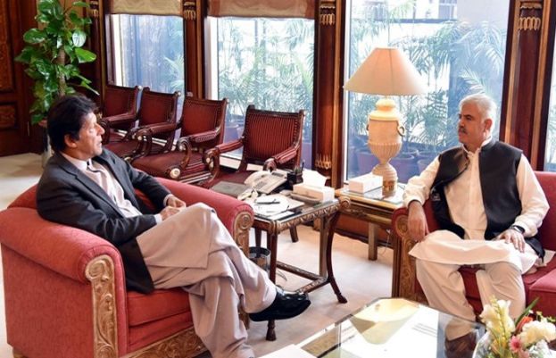 prime minister imran khan Chief Minister KP Mahmood Khan