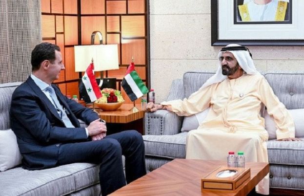 Syrian President Bashar al-Assad met Abu Dhabi Crown Prince Sheikh Mohammed bin Zayed al-Nahyan