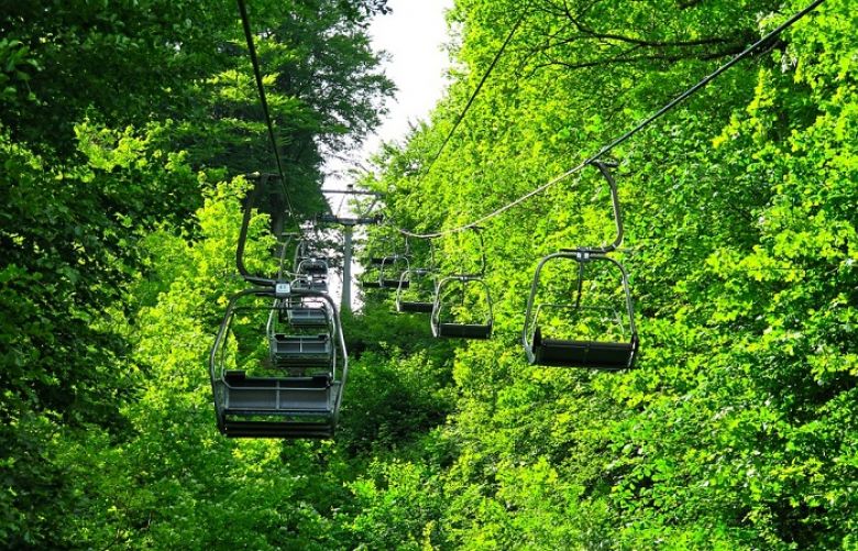 Chairlift on Margalla Hills