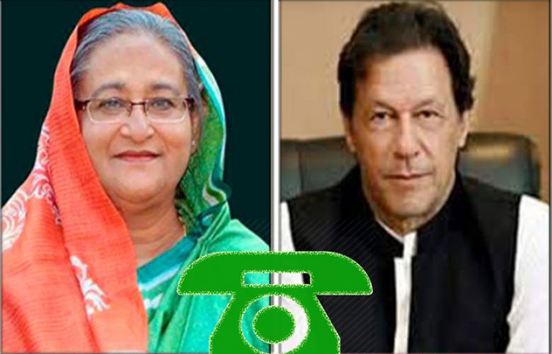 PM Imran Telephones Bangladeshi Counterpart Sheikh Hasina