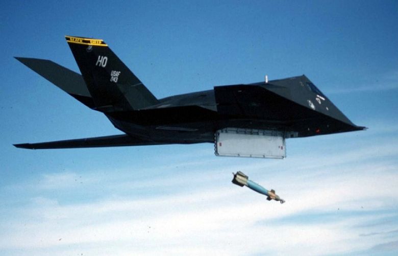 Decommissioned F-117 Nighthawks