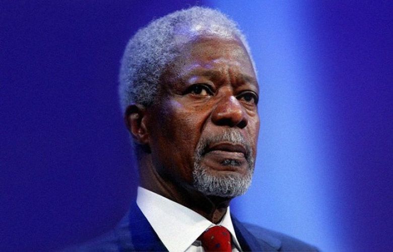  former United Nations Secretary-General and Nobel Peace Prize laureate Kofi Annan