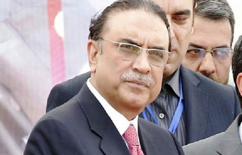 Pakistan Peoples Party (PPP) Co-chairman Asif Ali Zardari 