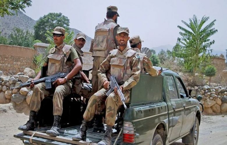 Two terrorists gunned down, 10 injured by security forces in North Waziristan
