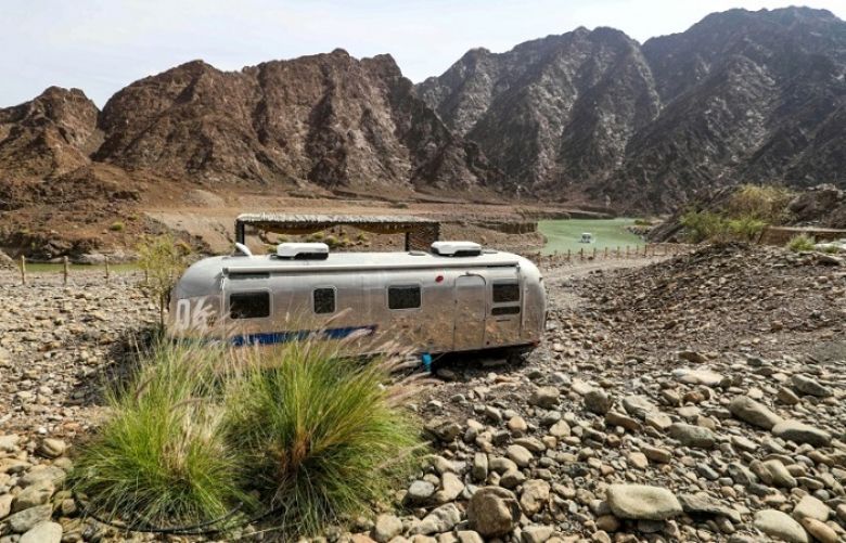Glamping is a new take on desert camping in Dubai