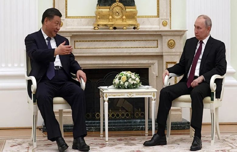 Xi and Putin meet in Moscow as Ukraine war rages