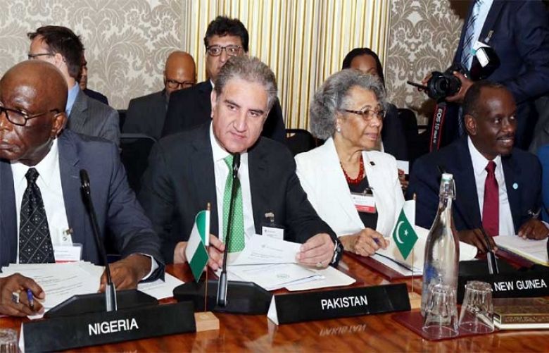 FM Qurashi reiterates Pakistan&#039;s commitment to deliver on Commonwealth&#039;s vision