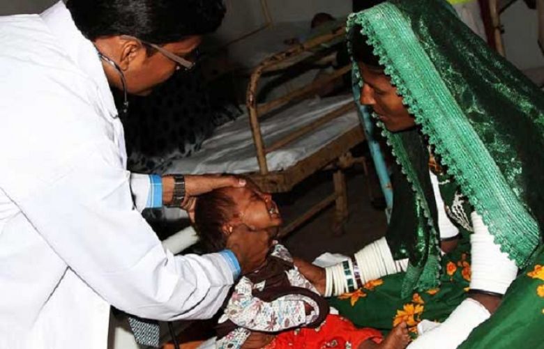 Five children die of measles, malnutrition in Thar
