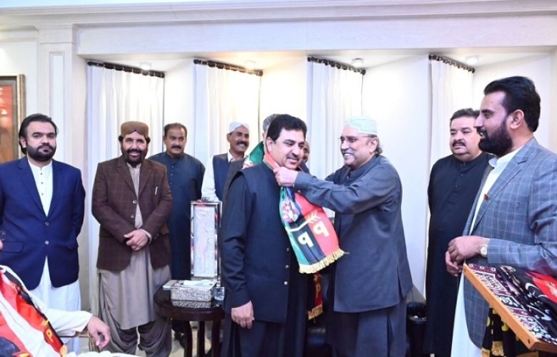 Several Balochistan politicians join PPP after meeting Asif Ali Zardari