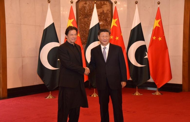 Prime Minister Imran Khan and Chinese President Xi Jinping