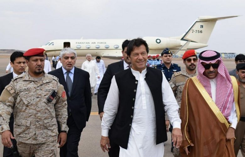PM Imran arrives in Saudia to attend 14th OIC Summit