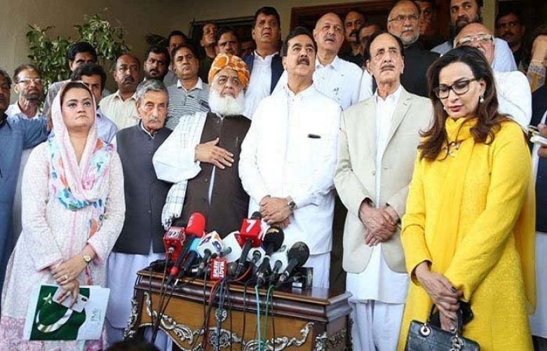 Opposition parties to protest outside Parliament  against Shahbaz&#039;s arrest