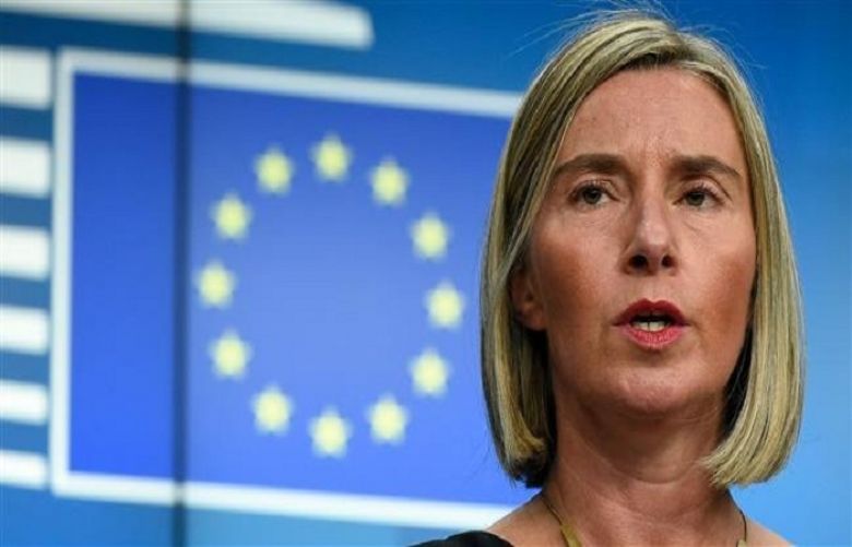 EU foreign policy chief Federica Mogherini