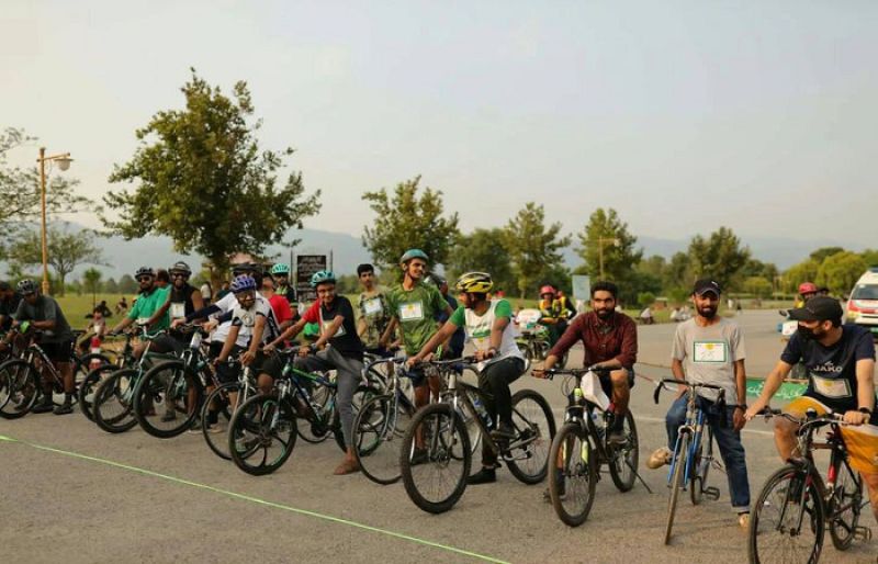 Photo of Cycle race held in Islamabad by Tactical Gears