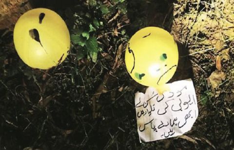 Pakistan 'bombards' India with three dozen mysterious balloons