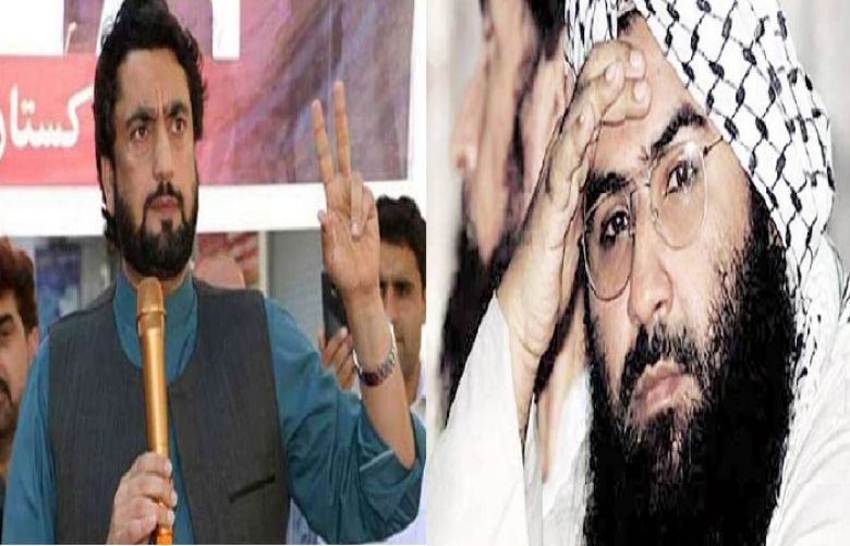 Minister of State for Interior Shehryar Afridi and Jaish-e-Mohammad chief Masood Azhar