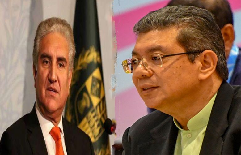 FM Qureshi, Malaysian counterpart discuss human rights situation in IoK