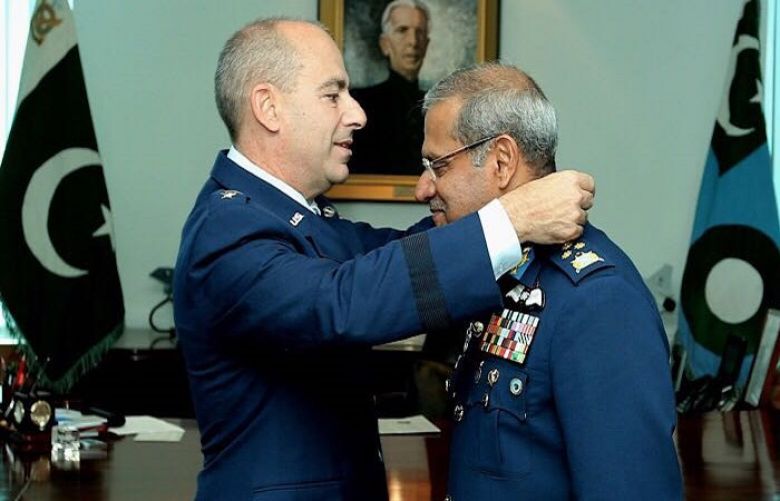 Air Chief Marshal Sohail Aman receives Legion of Merit award