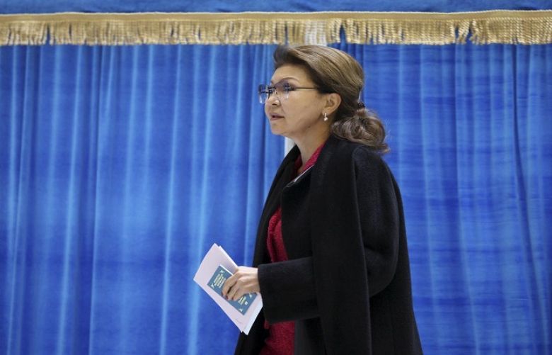 Former Kazakh leader daughter leaves key post