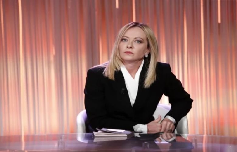 Italy's Prime Minister Giorgia Meloni