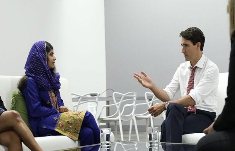 Malala, Trudeau discuss women&#039;s education, G7 GEAC work