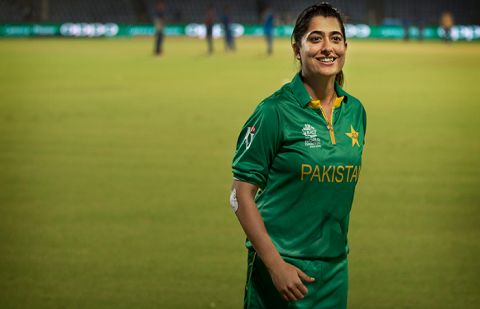 Pakistan women’s cricket star Sana Mir