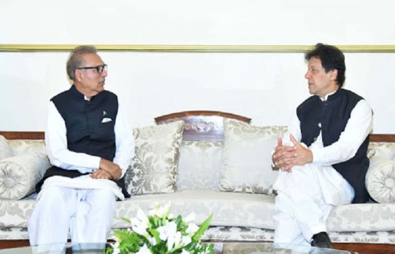 President Dr. Arif Alvi and Prime Minister Imran Khan