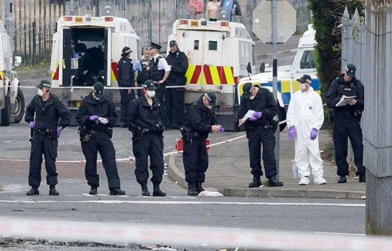 Two teens held after killing of N. Irish journalist