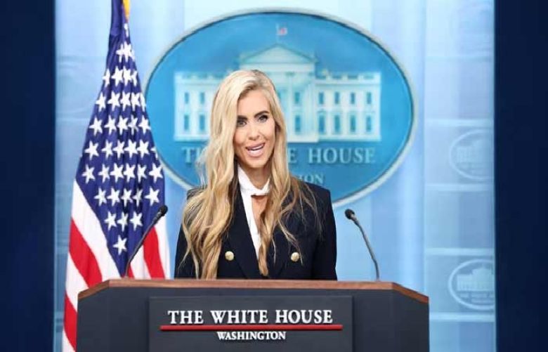 new press secretary Katie Zacharia