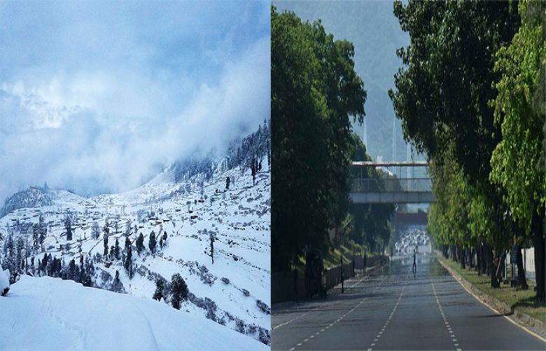 Light Rain, snowfall in different parts of country turns weather cold