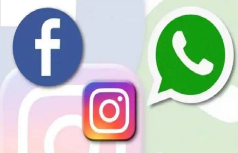 WhatsApp, Facebook, Instagram 