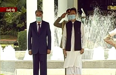PM Imran Khan, Tajik president discuss bilateral relations