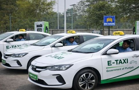 Government inaugurates e-taxi scheme