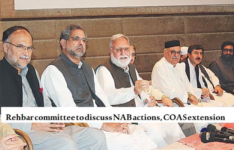Rehbar committee to discuss NAB actions, COAS extension today