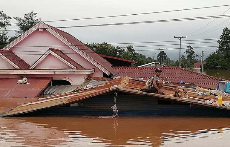 Massive flooding from Laos hydroelectric dam leaves several dead