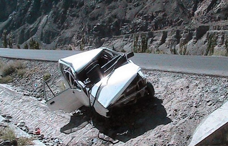 road accident on KKH