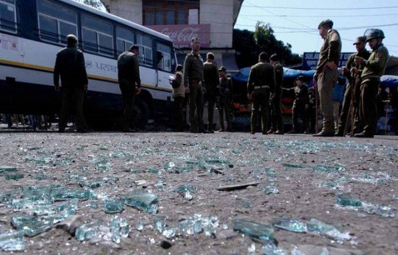 Grenade attack in Indian-occupied Kashmir injures 18