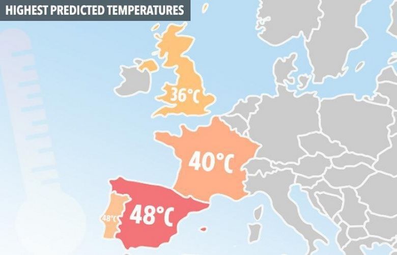 Highest ever temperature &#039;likely&#039; in Europe this weekend