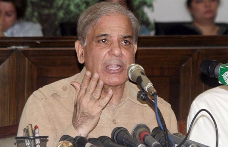 Leader of the Opposition in the National Assembly, Shehbaz Sharif,